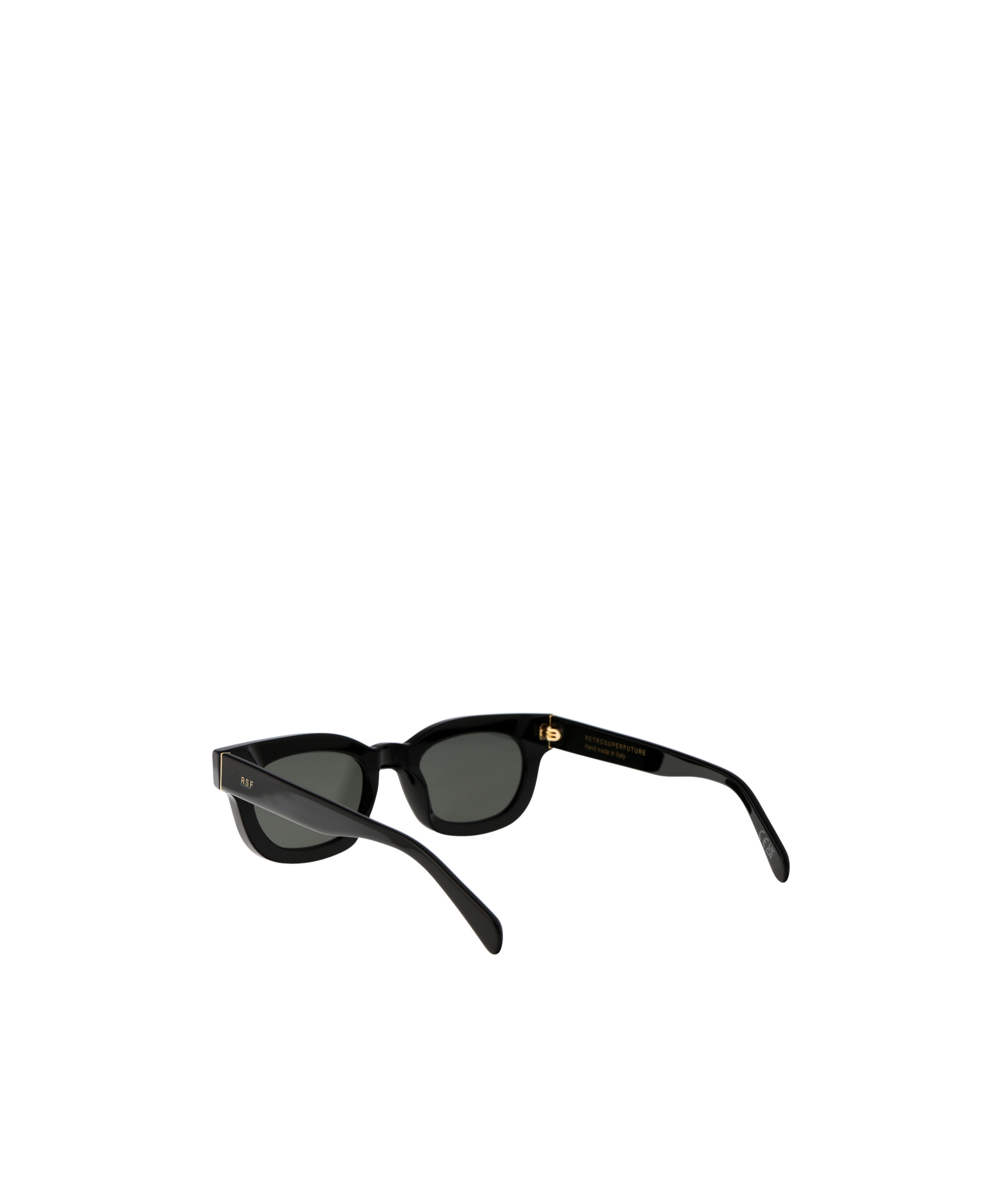 Retrosuperfuture Round-frame Sunglasses In Black