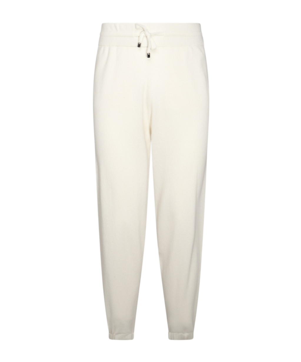 Malo Drawstring Sweatpants In White