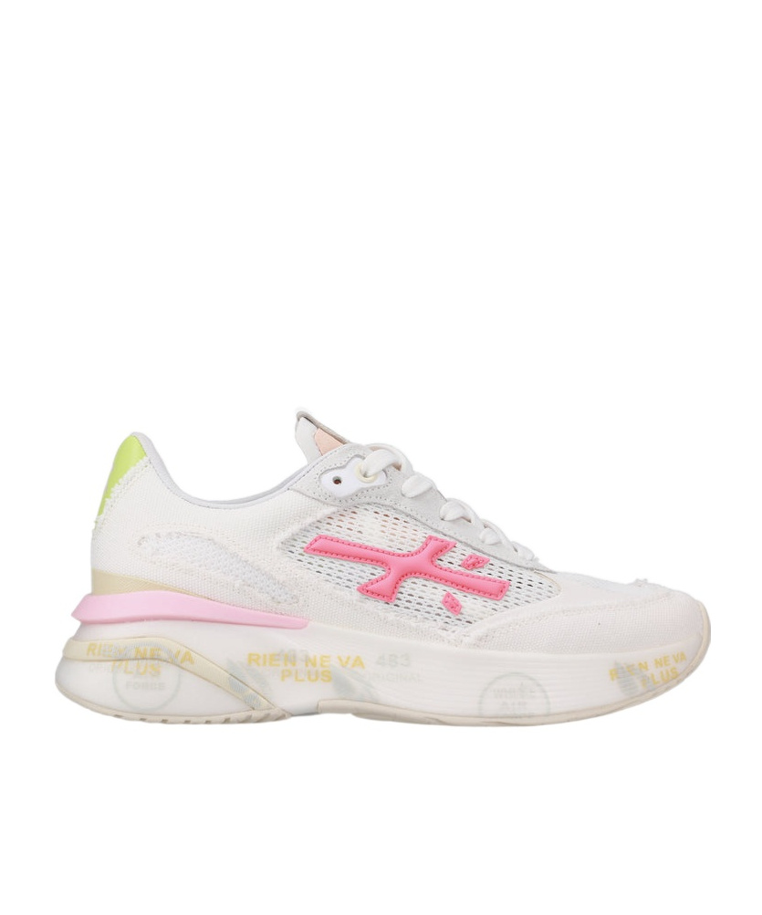 Premiata Round-headed Professional Sports Shoes In Pink