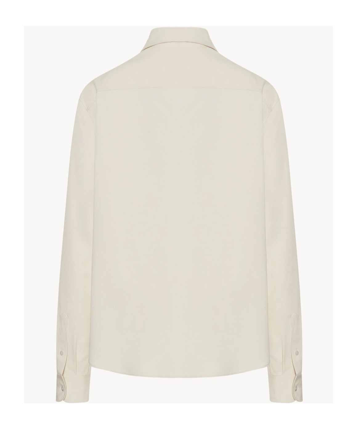 The Row Long-sleeved Shirt In White