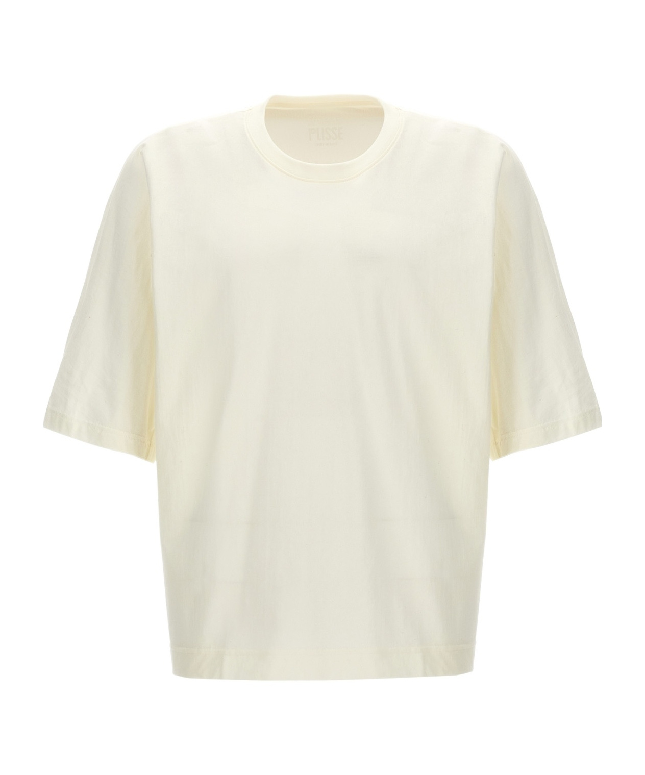 Issey Miyake White Release-t Basic T-shirt In White