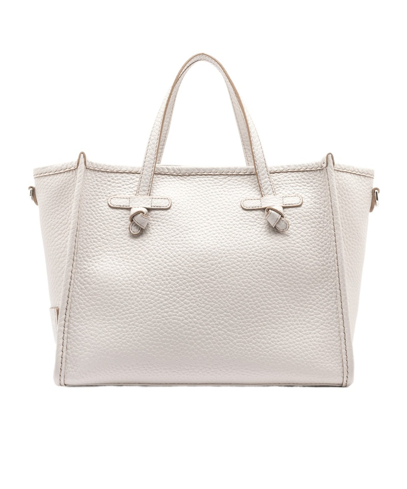 Shop Gianni Chiarini Marcella 32 Shopping Bag In White