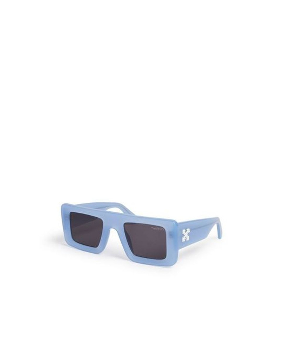 Off-white Full Frame Sunglasses In Blue