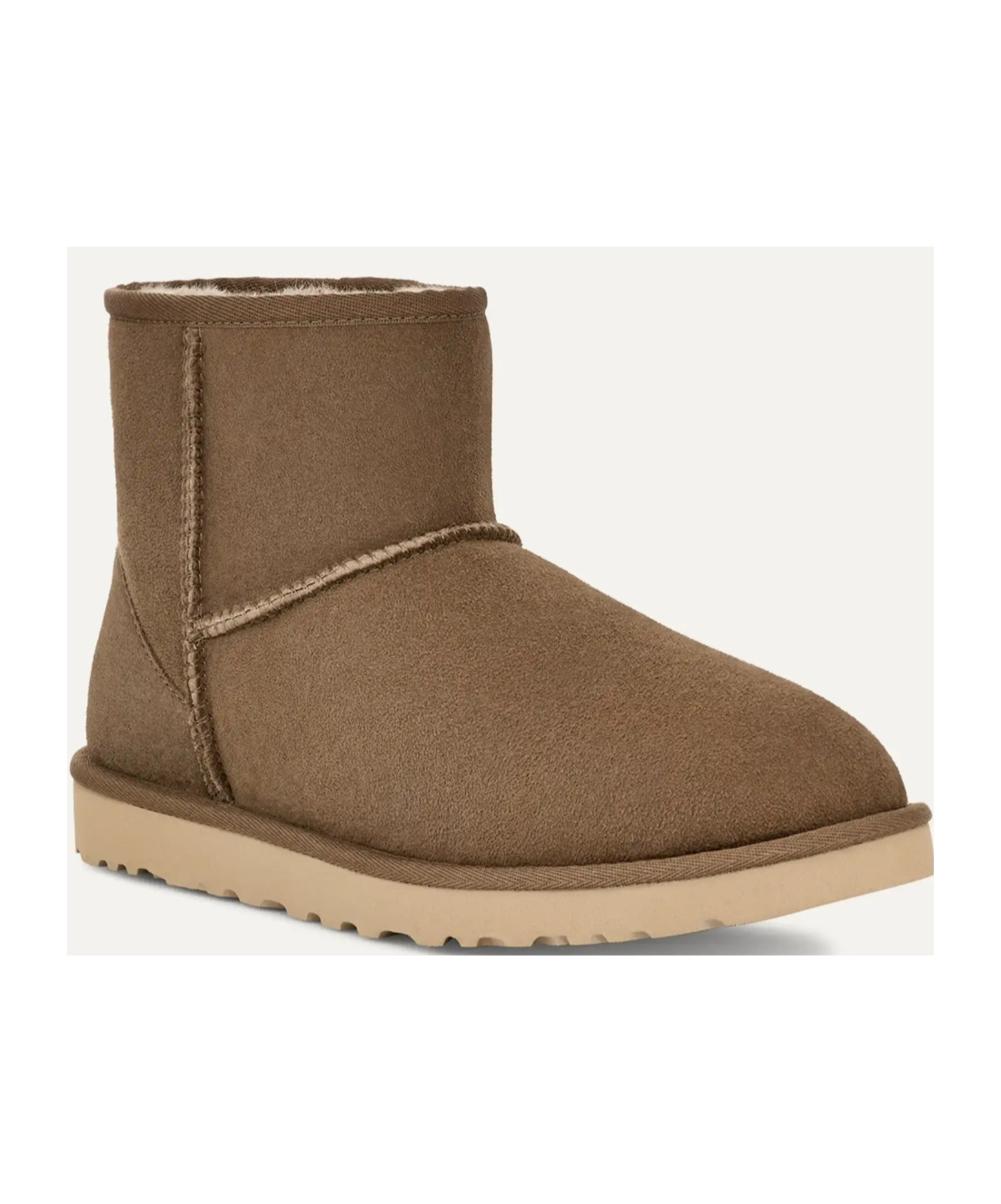 Ugg Classic Mini Ankle Boots In Brown