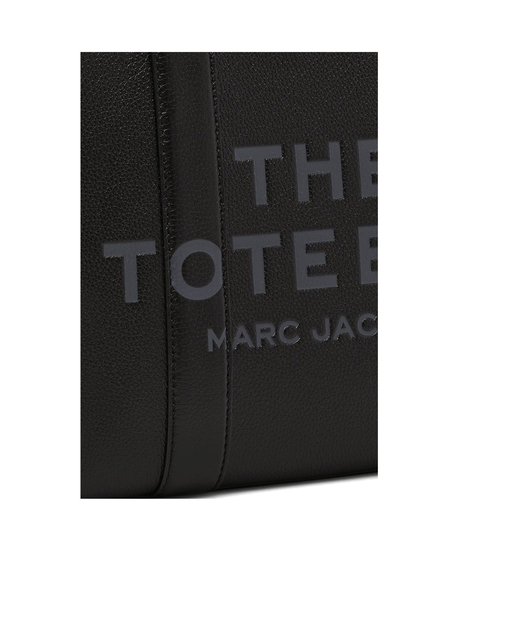 Marc Jacobs Embossed Shoulder Bag In Black