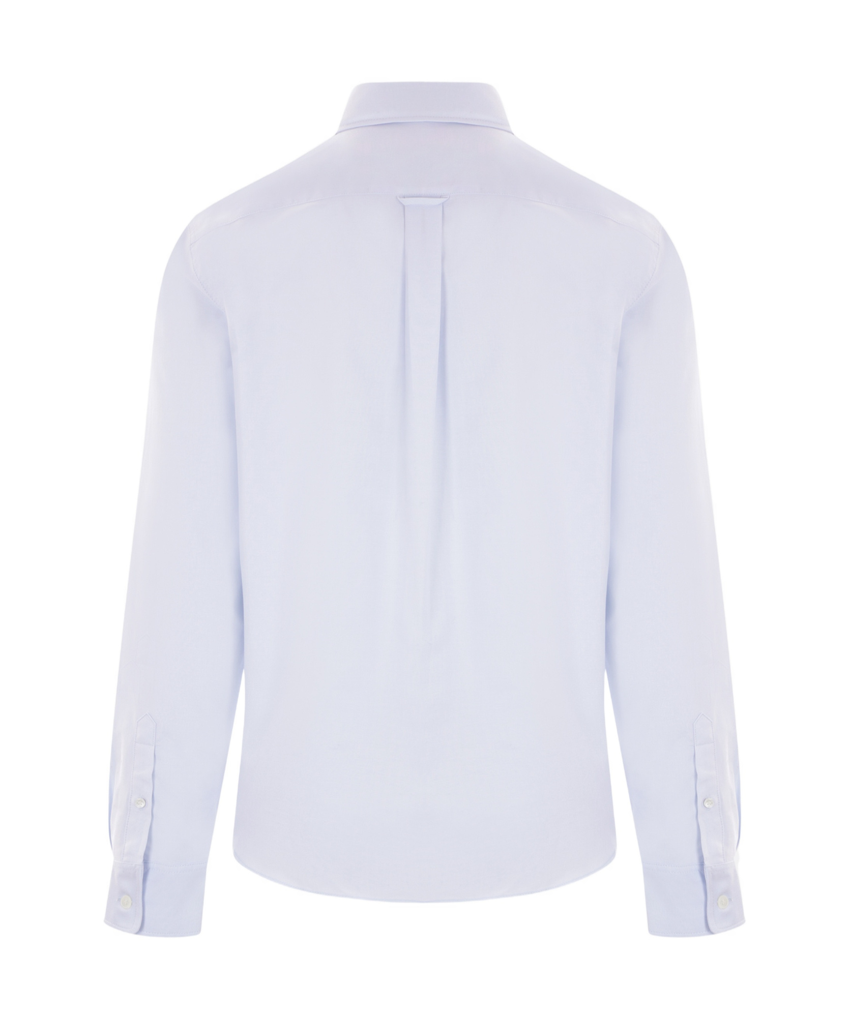 Maison Kitsuné Maison Kitsune "mini Fox Head Oxford Shirt" In White