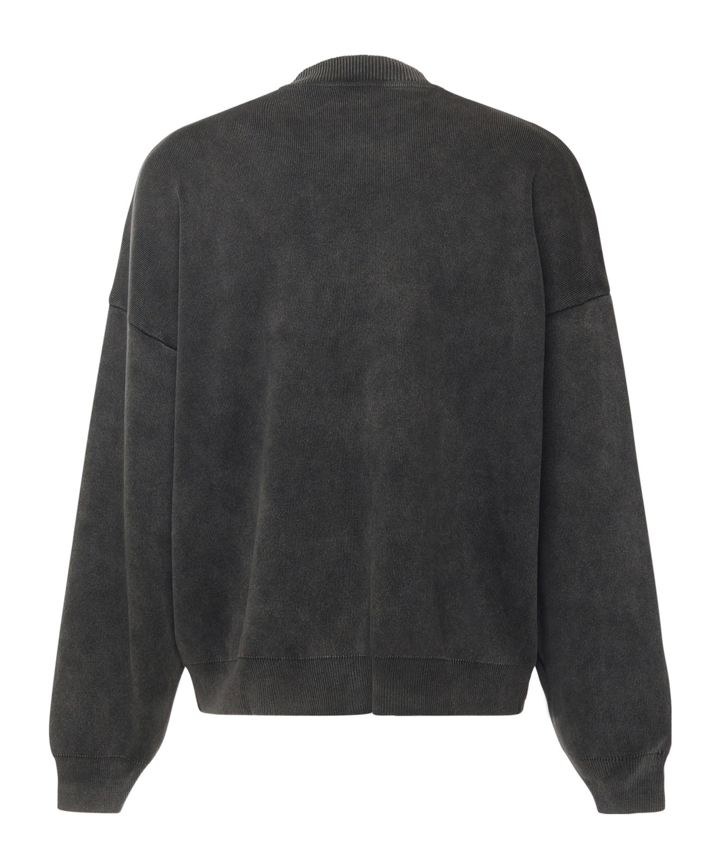 Represent Logo-embroidered Crew-neck Sweatshirt In Gray
