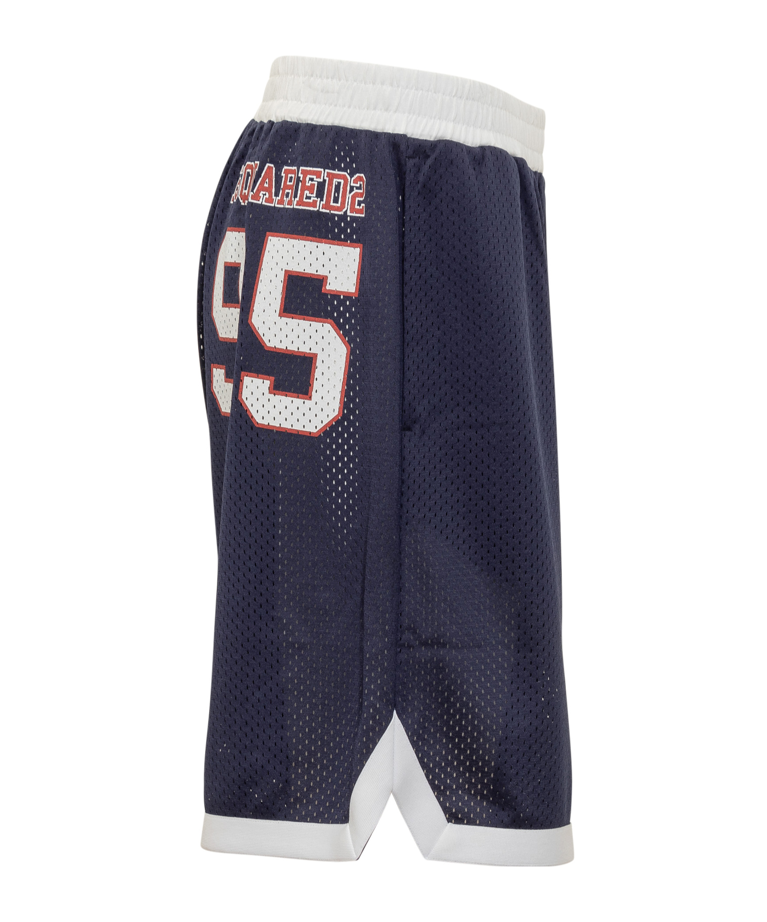 DSQUARED2 ELASTICATED-WAIST MESH TRACK SHORTS