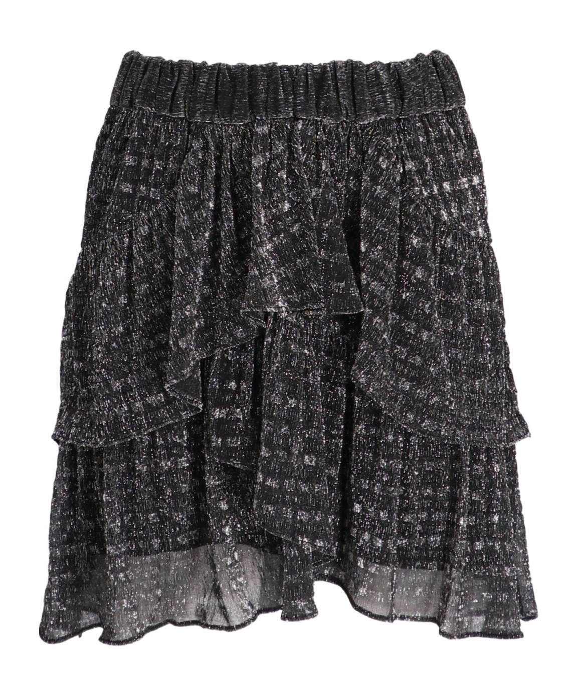 Shop Iro Elastic Waist Skirt In Black