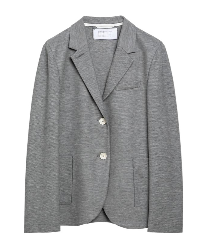 HARRIS WHARF LONDON LAPEL LONG-SLEEVED SUIT JACKET