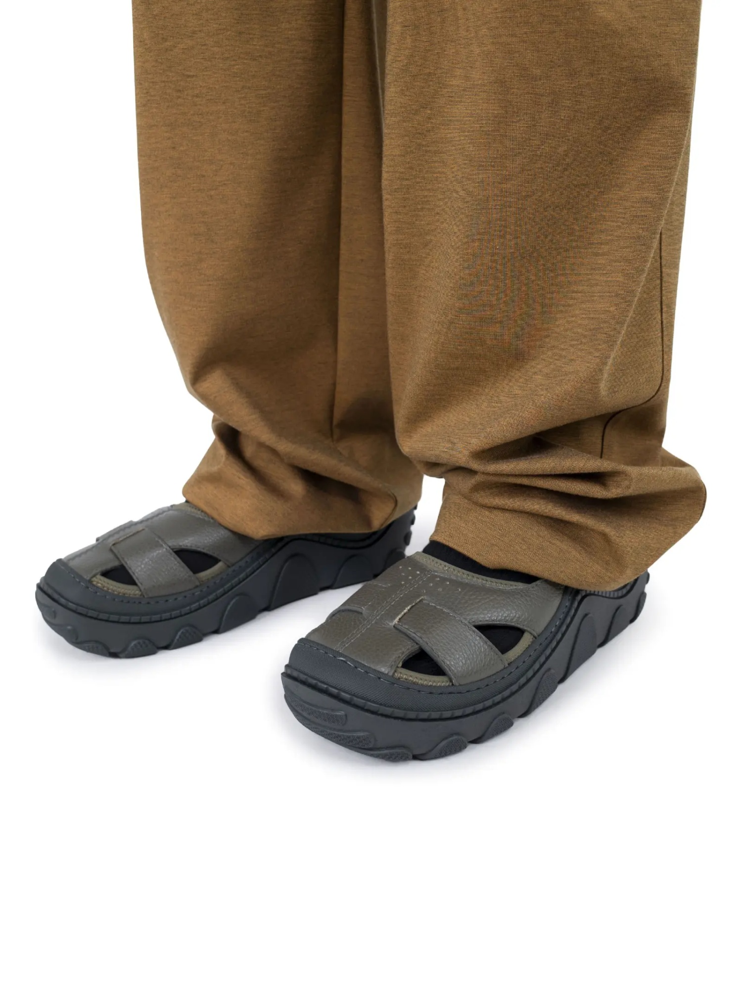 KIKO KOSTADINOV ROUND-HEADED SANDALS