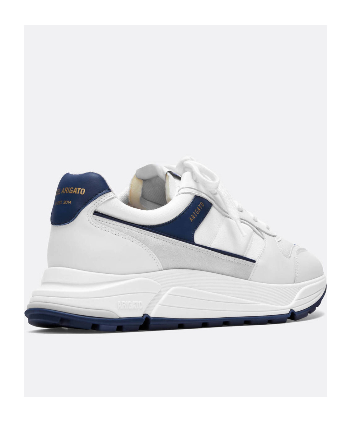 Axel Arigato Rush Suede Sneakers In White