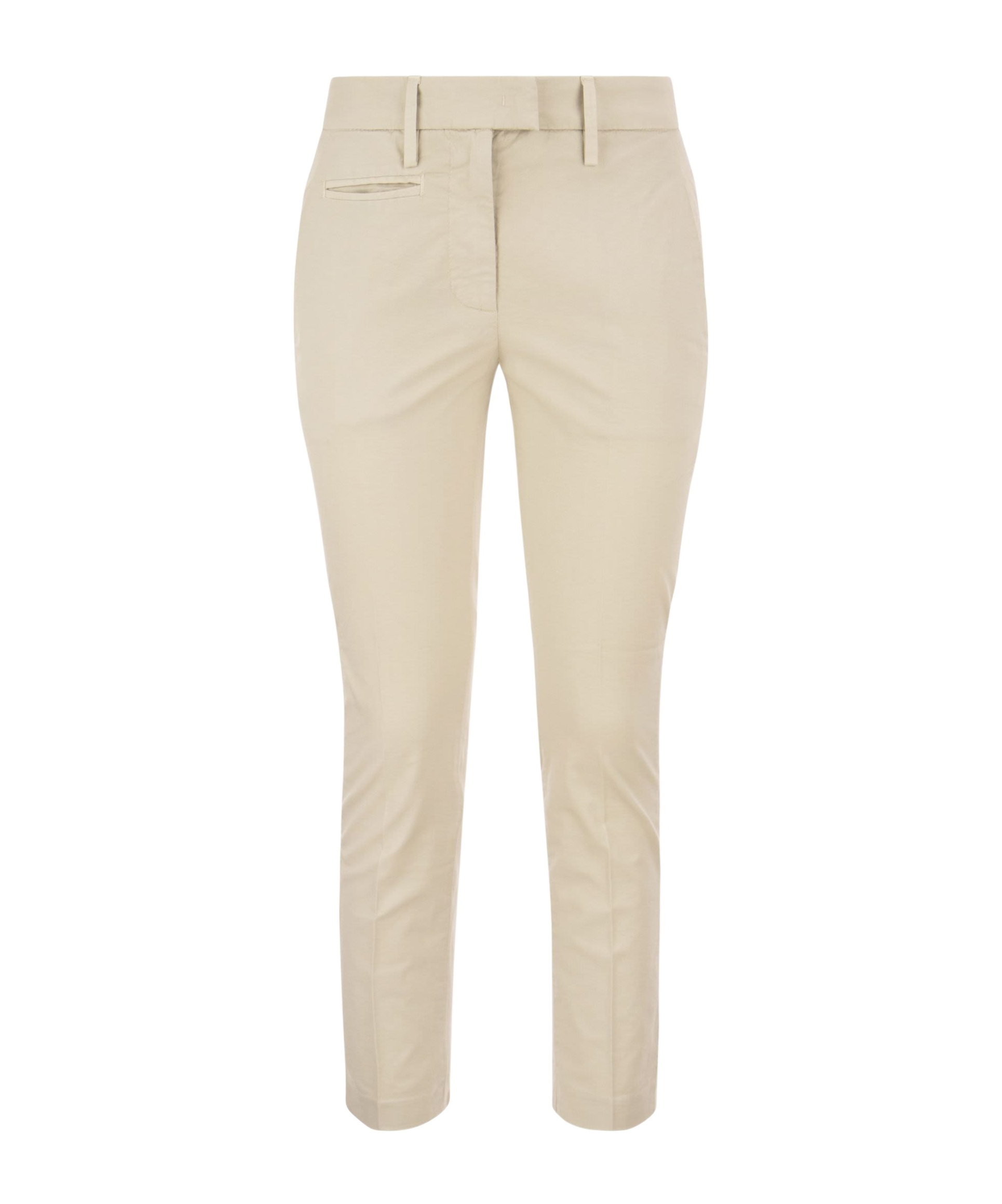 Dondup Women's Perfect - Slim Fit Stretch Trousers In Neutral