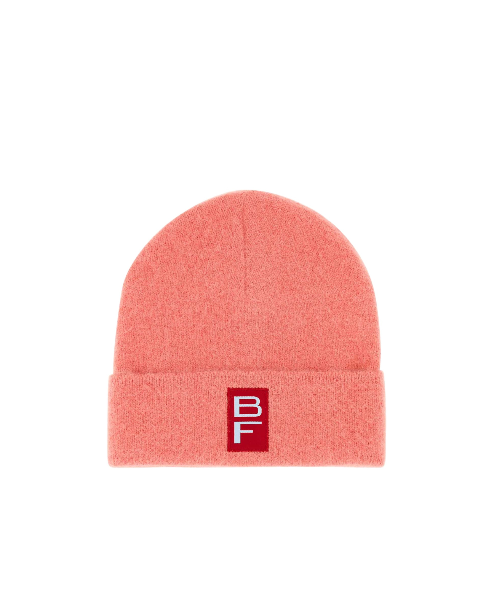 By Far Logo Patch Ribbed Beanie