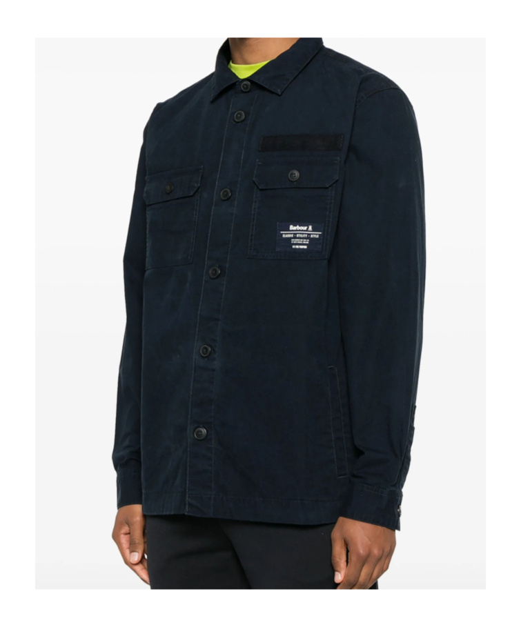 Shop Barbour Bidlam Shirt In Black