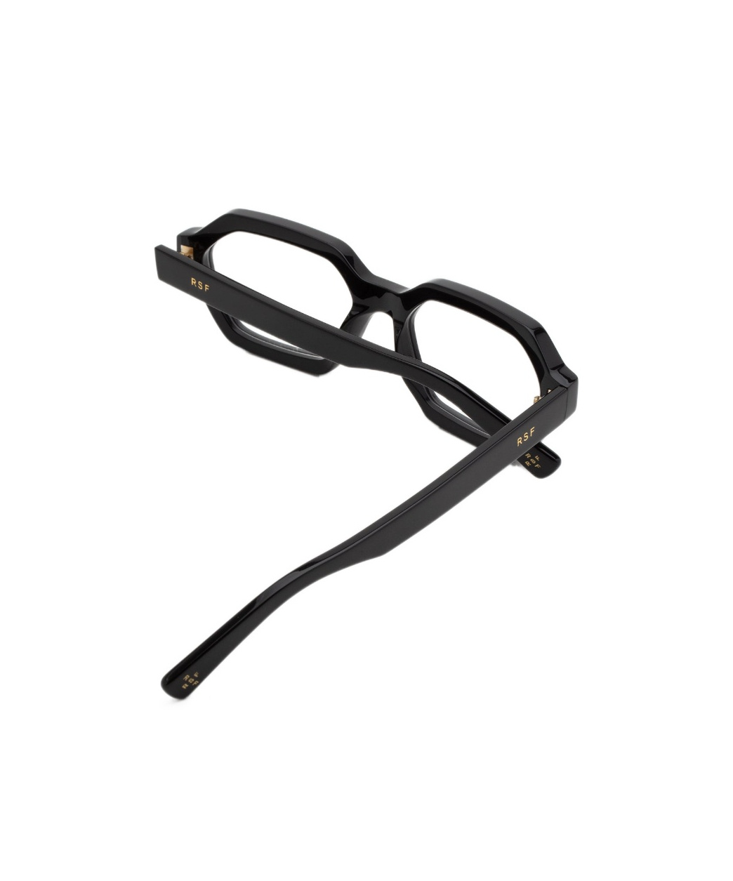 Retrosuperfuture Geometric Frame Plain Mirror In Gold