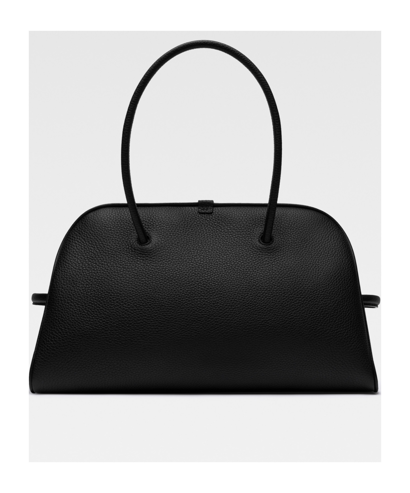 Jacquemus Le Turismo Zipped Shoulder Bag In Black