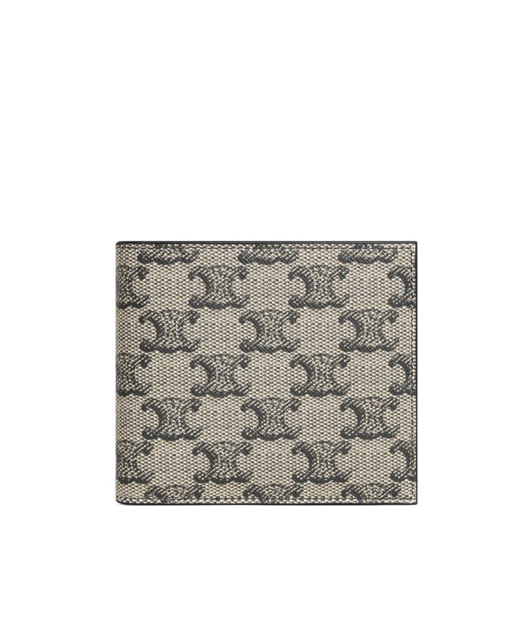 Celine Double-fold Wallet In Nude