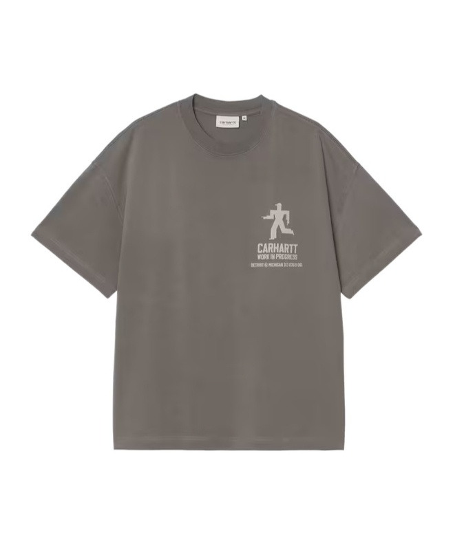 Carhartt S/s Distance T-shirt In Gray
