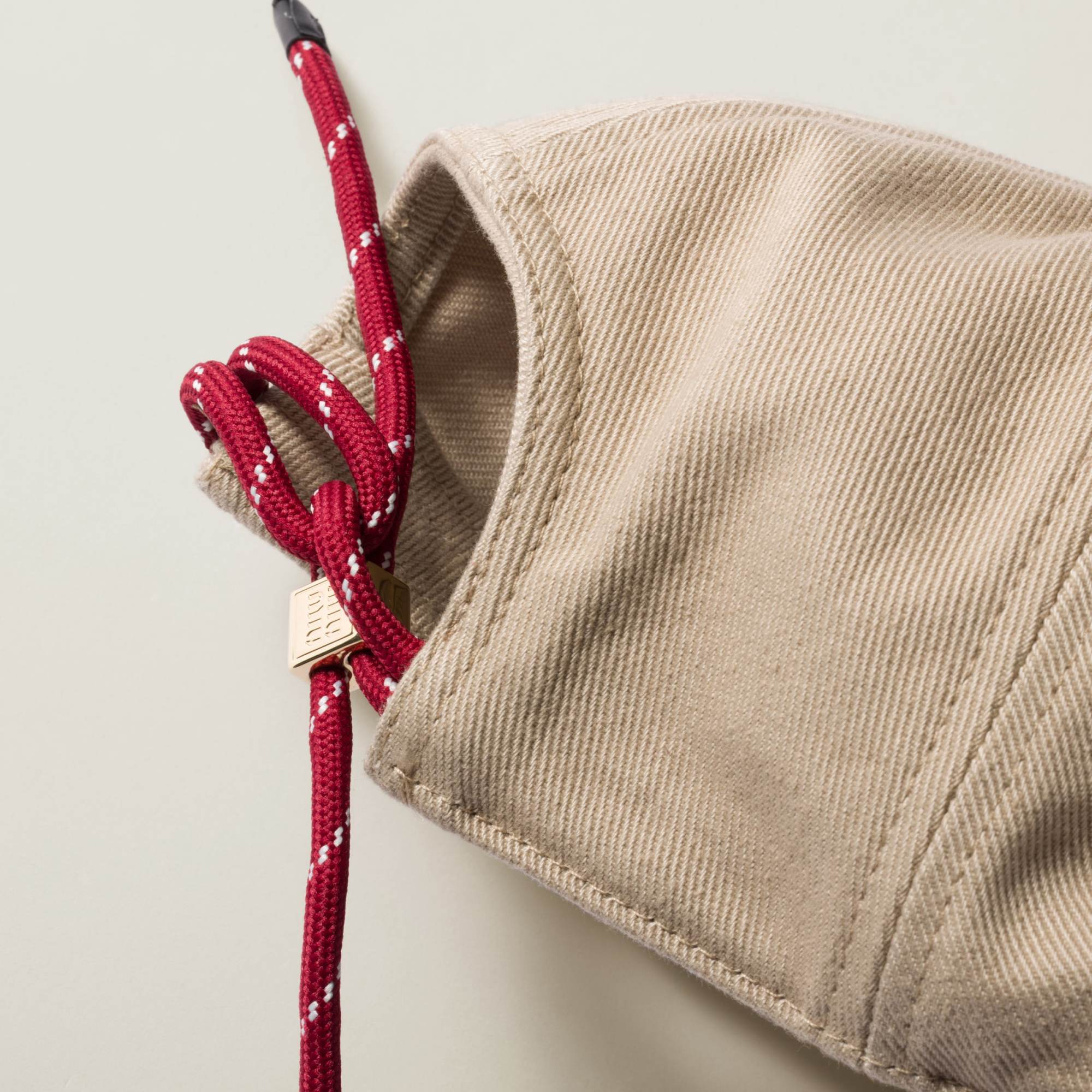 Miu Miu Denim Baseball Cap In Nude