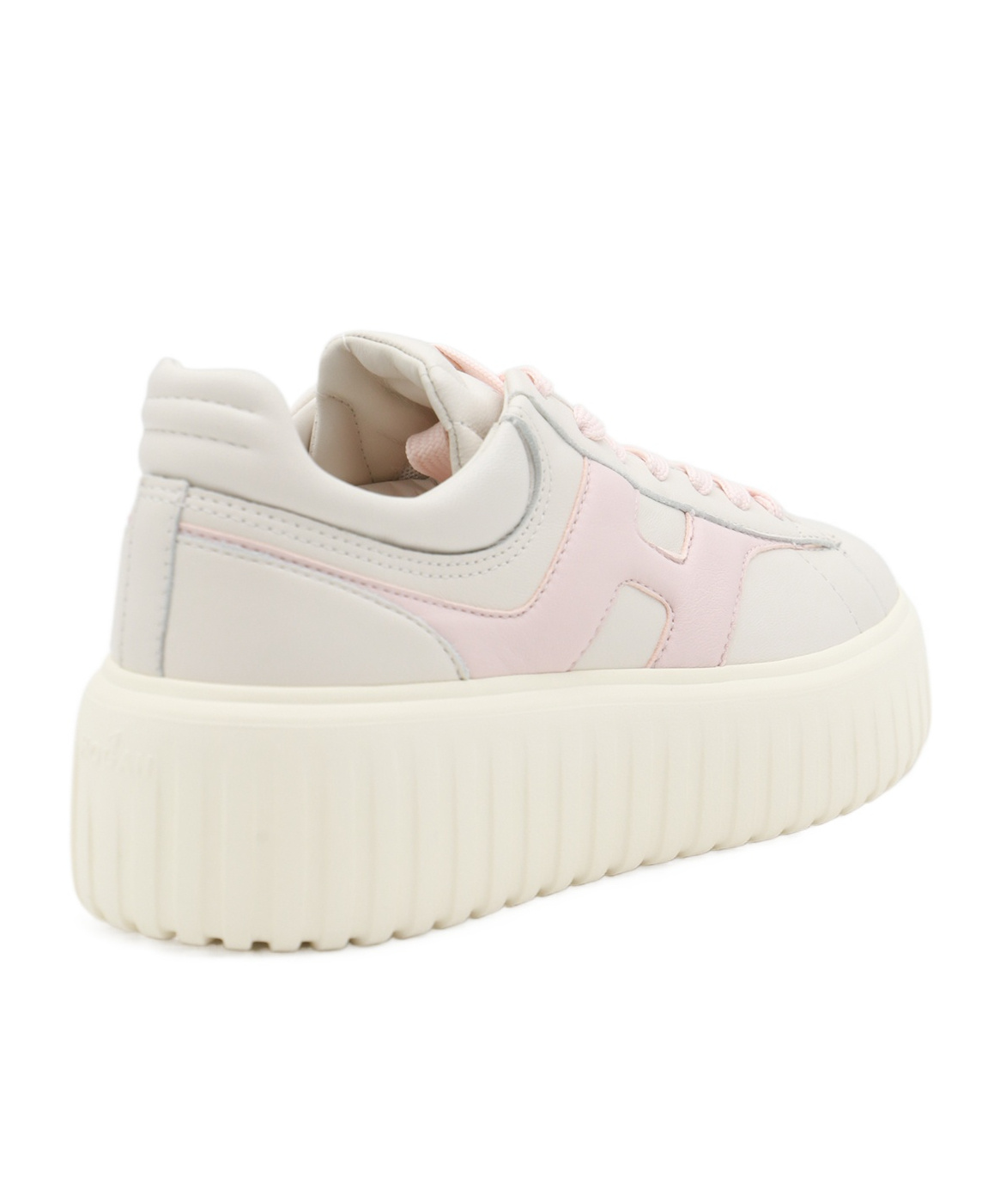 Hogan H-stripe Sneakers In White