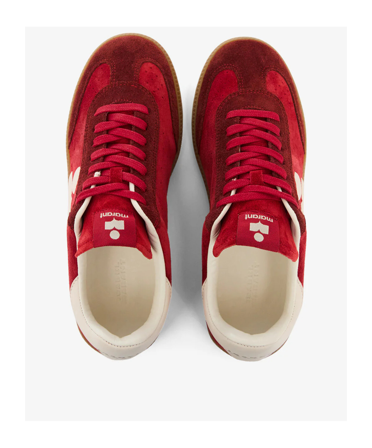 Isabel Marant Lace-up Sneakers In Red