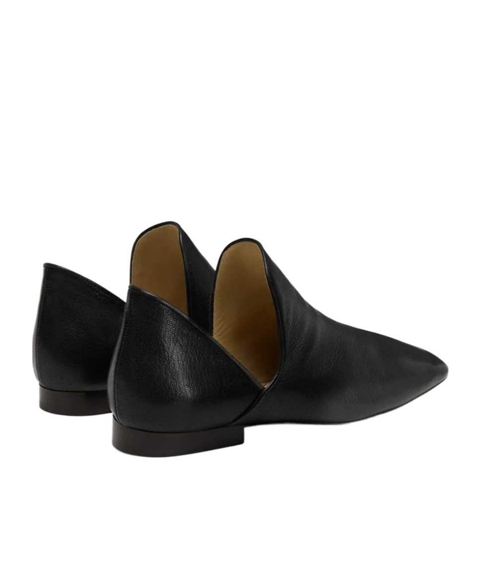 Lemaire Flat D'orsay Loafer In Black