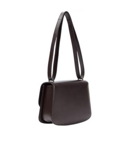 The Row Sofia 10 Flap Shoulder Bag In Black