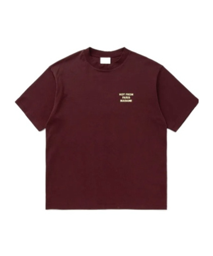 Drôle De Monsieur Drole De Monsieur T-shirts And Polos In Burgundy