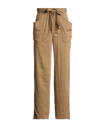 Isabel Marant Étoile Casual Straight-leg Pants In Brown