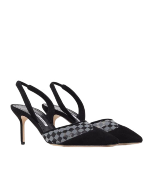 MANOLO BLAHNIK HIGH-HEELED SANDALS