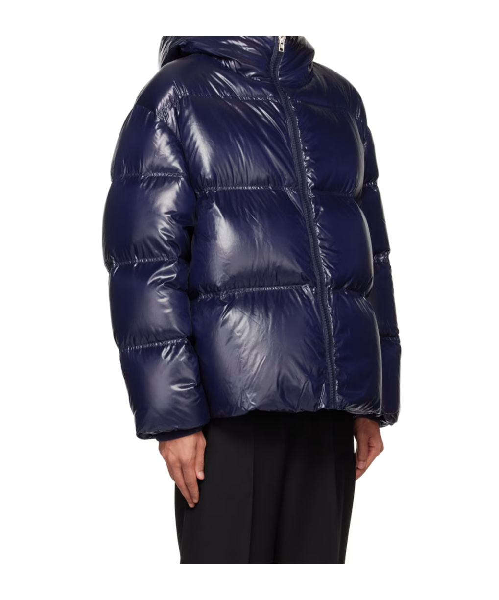 Filippa K Zip-up Puffer Down Jacket In Blue
