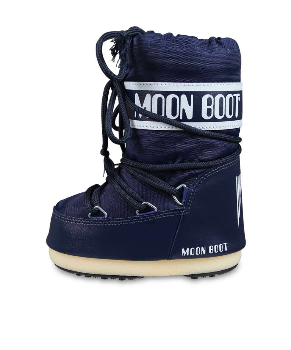 Moon Boot Baby Boys Icon Mini Boots In Black