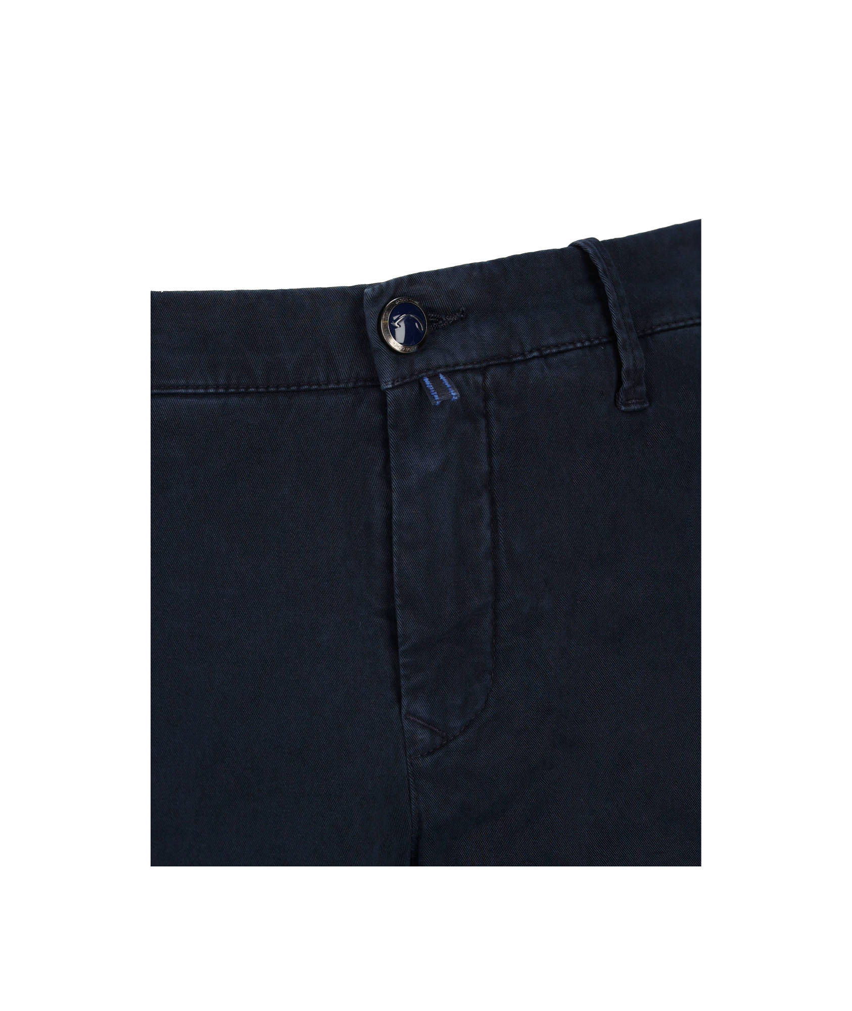 Jacob Cohen Straight-leg Chino Trousers In Blue