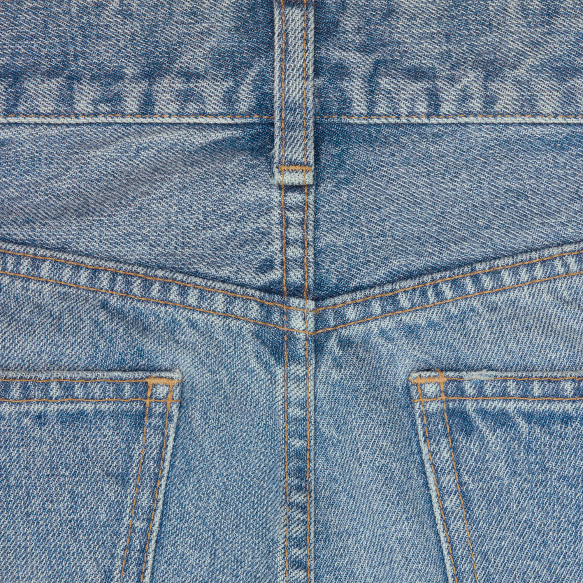 Celine Belt-loop Jeans In Blue