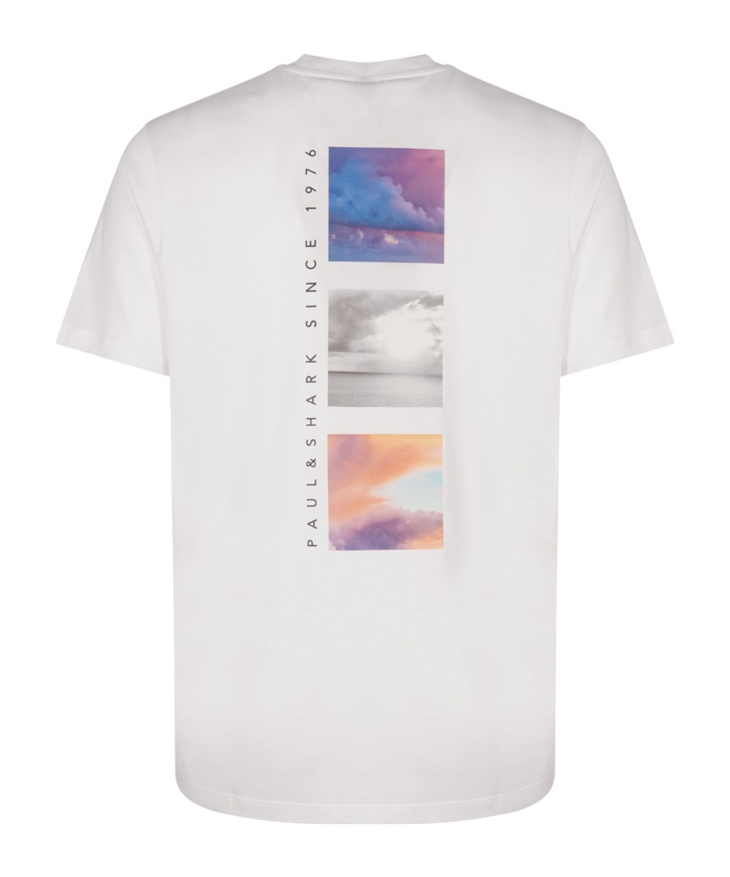 Shop Paul & Shark Appliqué-logo Cotton T-shirt In White