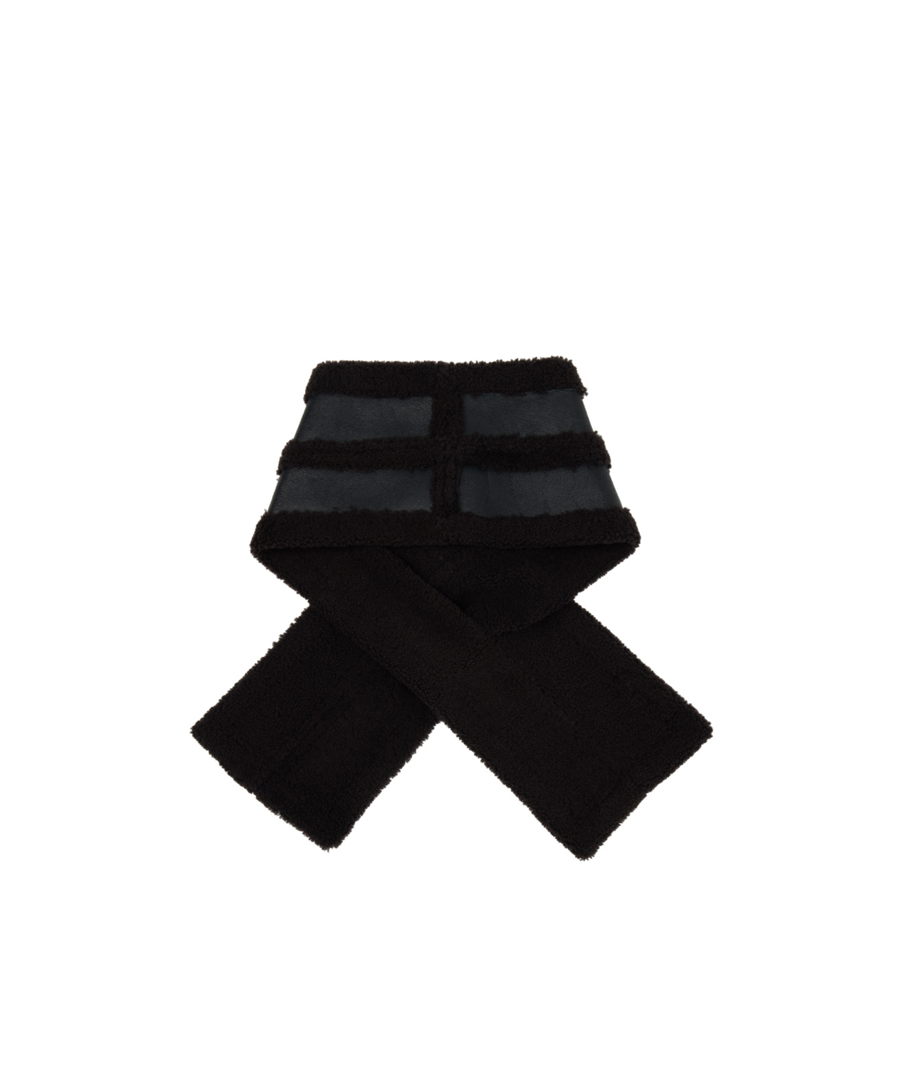 Our Legacy Rectangular Wool Scarf In Black