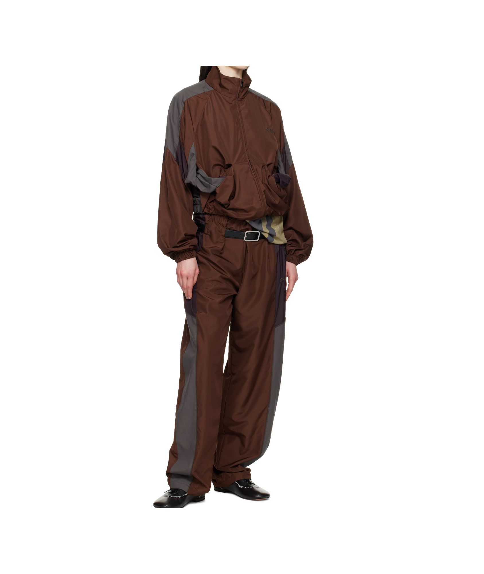 Magliano Brown Livello Track Jacket In Brown