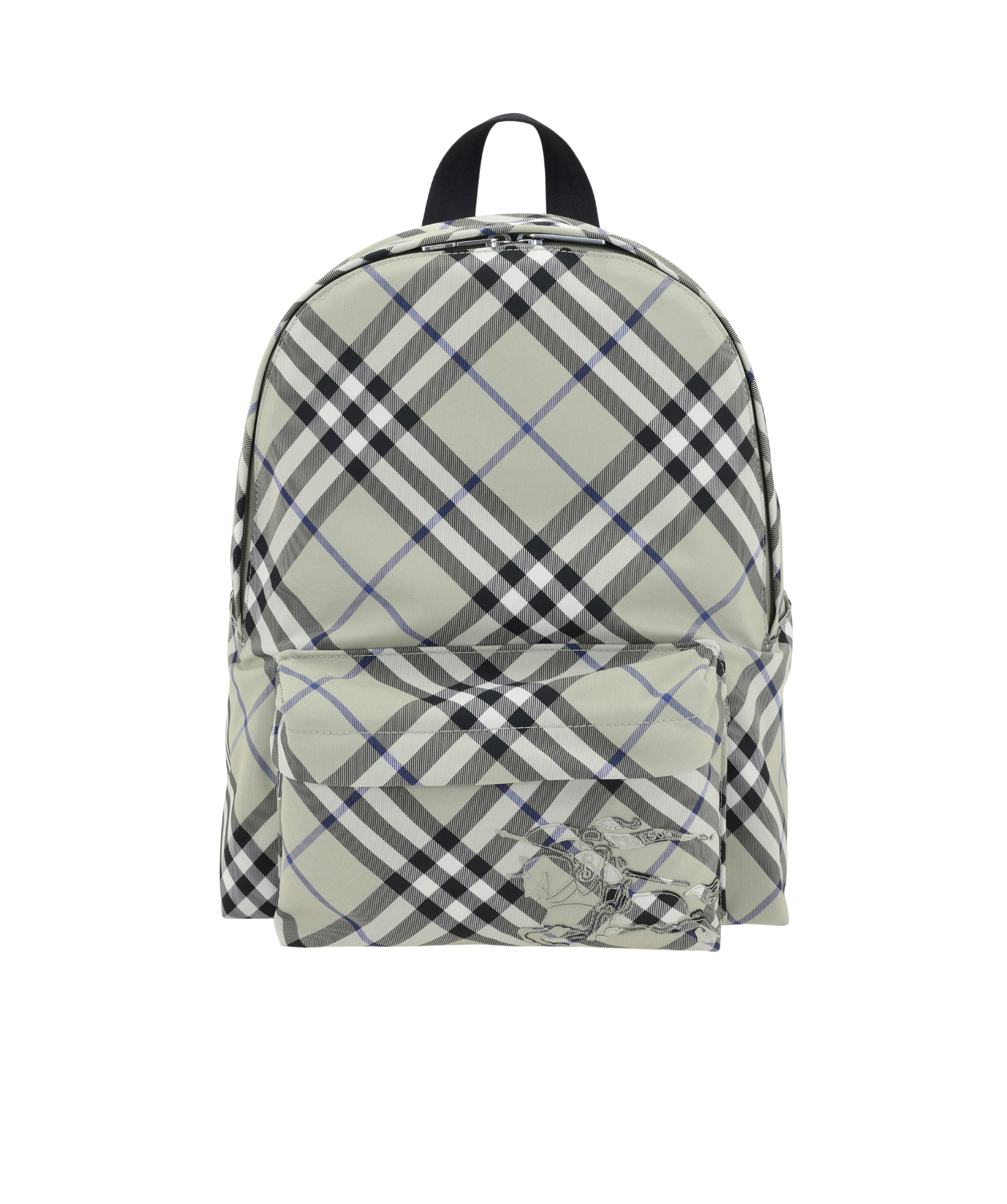 BURBERRY BURBERRY EKD MOTIF CHECKED BACKPACK