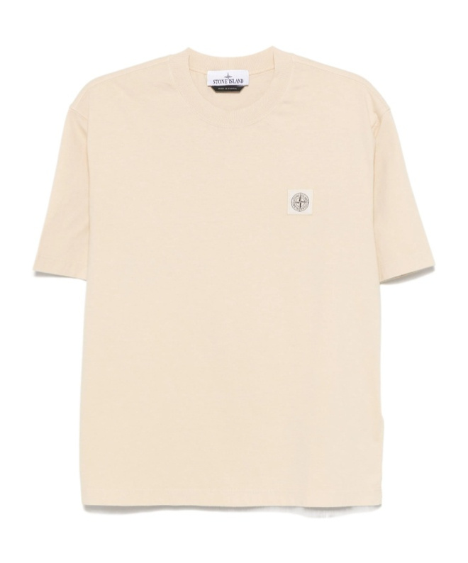 STONE ISLAND STONE ISLAND LOGO PATCH SHORT-SLEEVED T-SHIRT