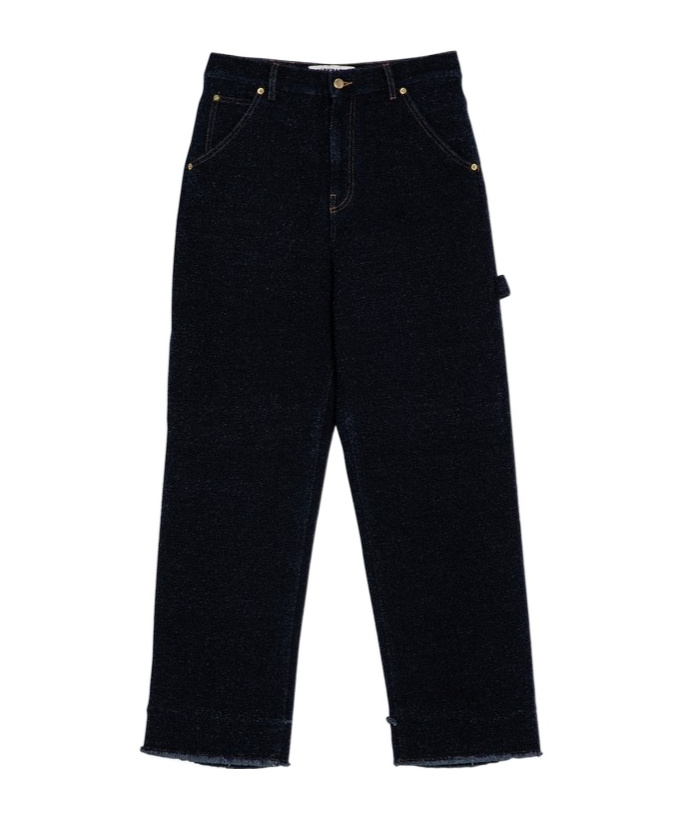 Shop Darkpark Straight-leg Jeans In Black
