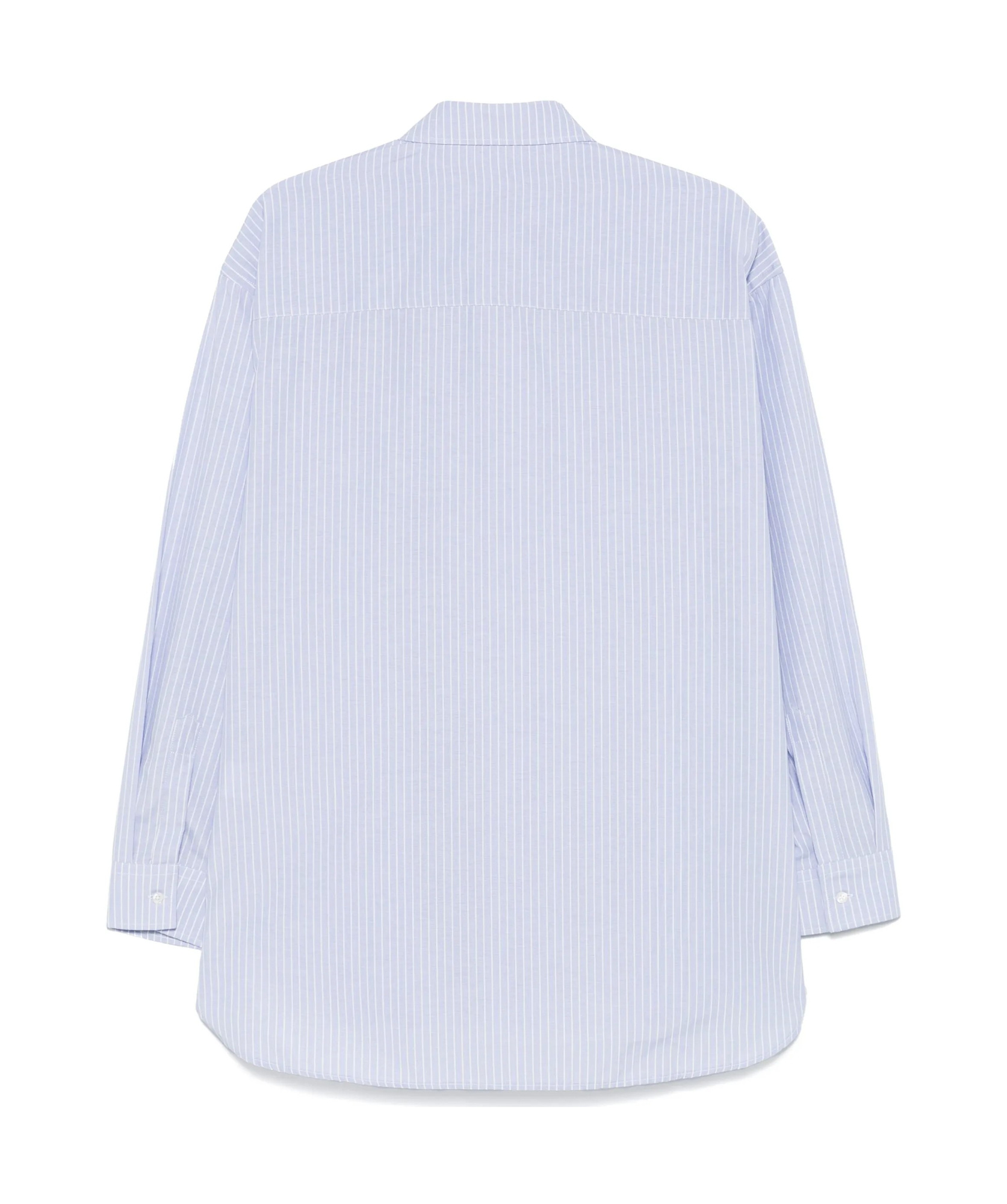 Family First Shirt With Logo In Blue