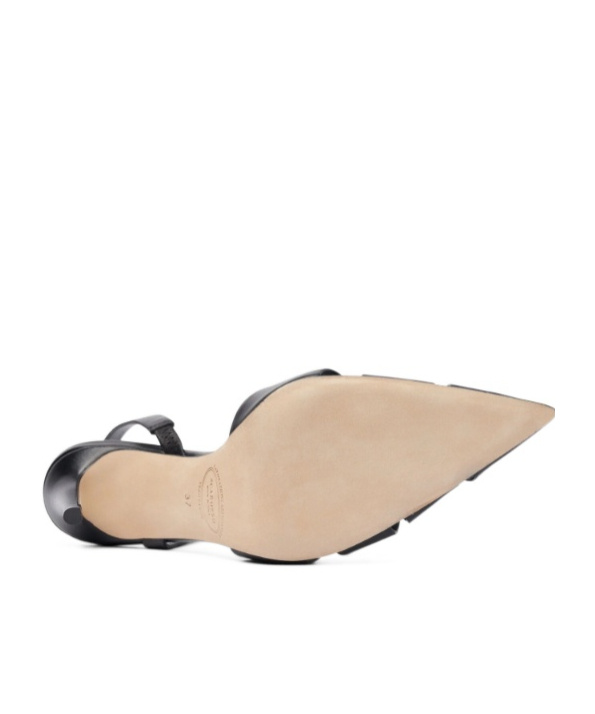 Scarosso 85mm Athena Strappy Pumps In Black