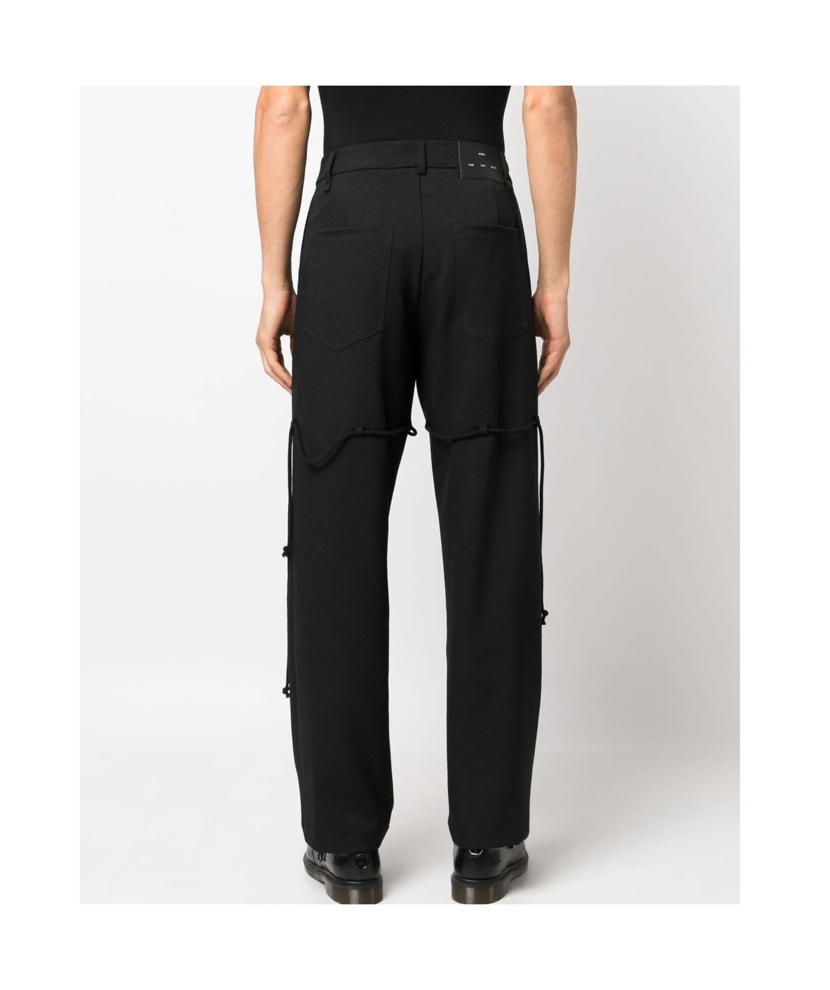 SONG FOR THE MUTE BELT-LOOP CASUAL PANTS