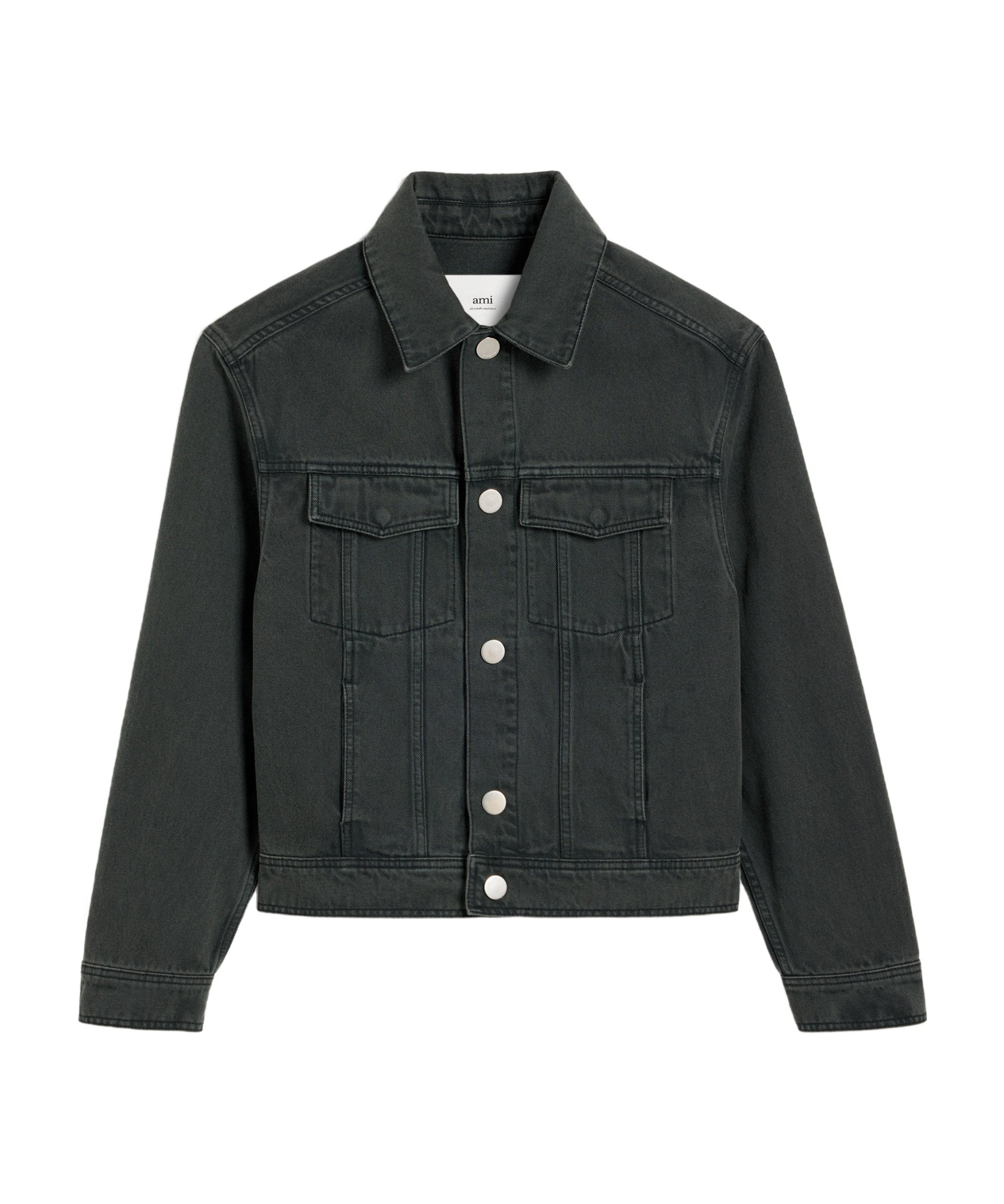 Ami Alexandre Mattiussi Long-sleeved Jacket In Black