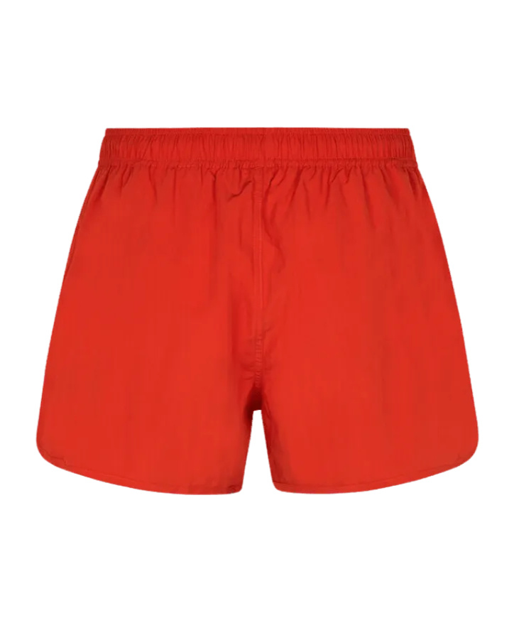 Samsoe & Samsoe Drawstring Swimming Trunks In Red