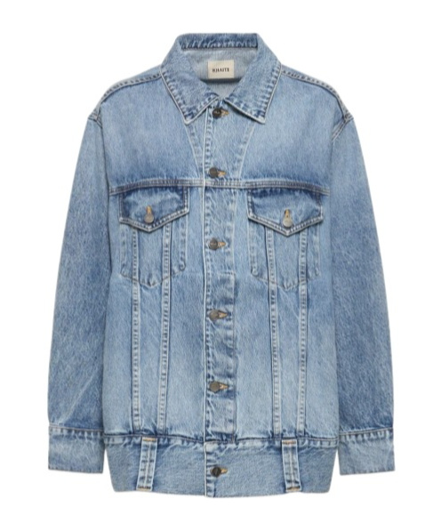 Khaite Long-sleeved Denim Coat