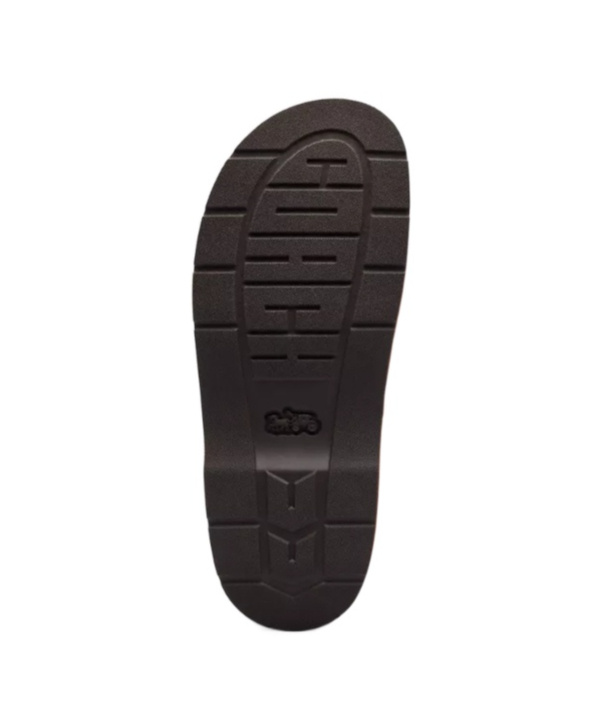 Coach Sculpted C Platform Clog In Signature Textile Jacquard