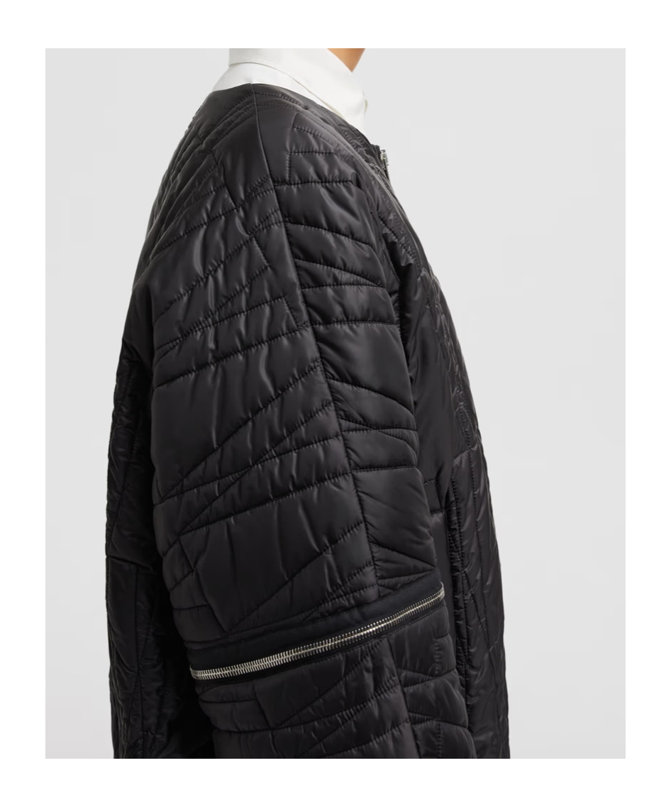Moncler X Willow Smith Long-sleeved Down Jacket In Black