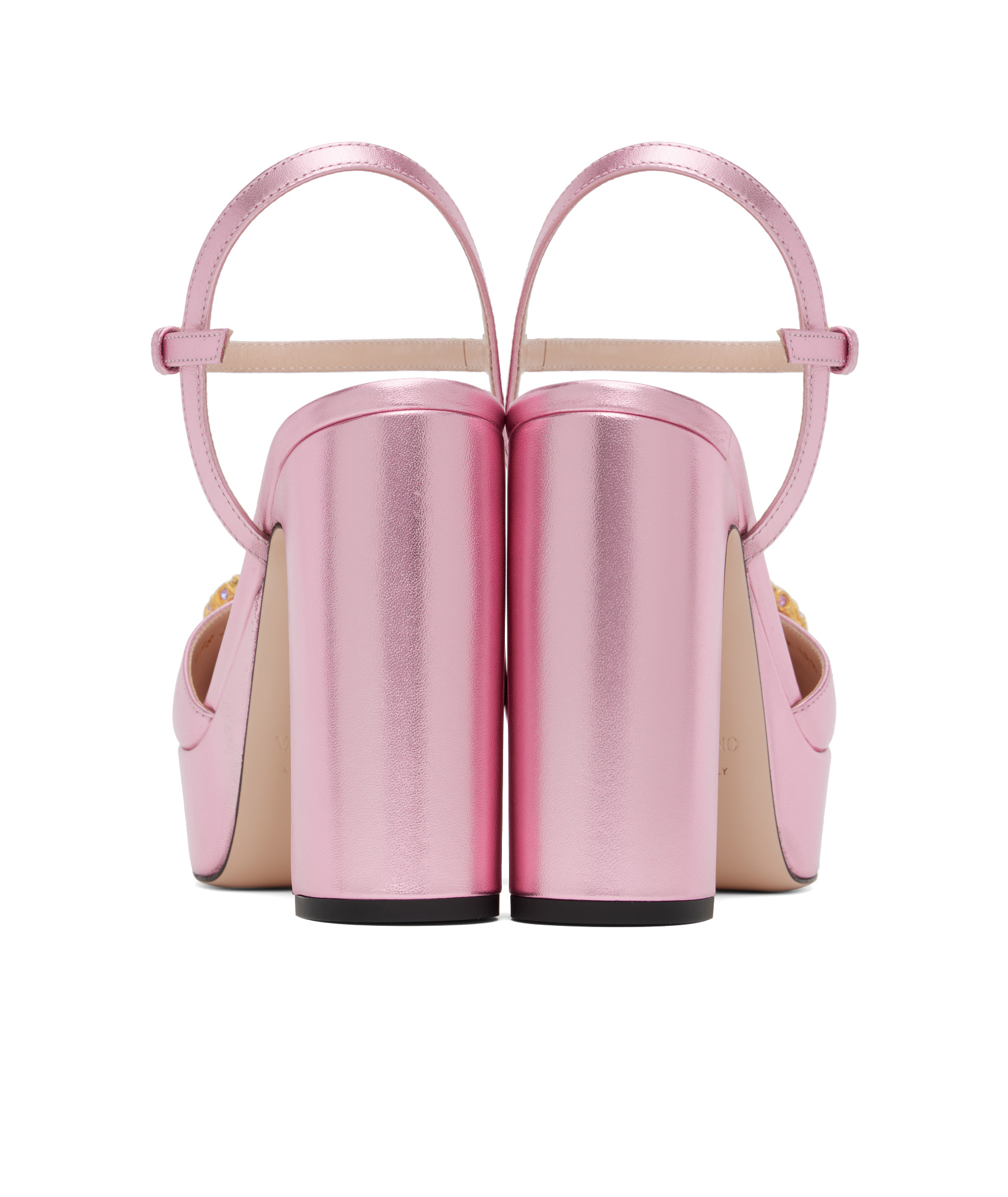 Valentino High-heeled Sandals In Pink